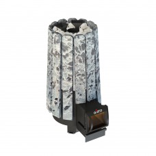 Дровяная банная печь Grill'D Cometa Vega 180 Long Stone Pro (Серпентинит)