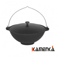 Казан Везувий 6л с крышкой и ручкой