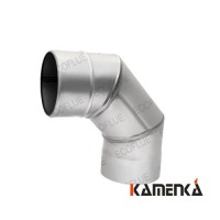 Отвод EcoFlue нерж 0,5мм диаметр 115 угол 90