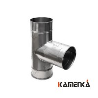 Тройник EcoFlue 1мм нерж, диаметр 200
