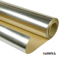 Фольга алюминиевая Алукрафт желтый на бумажной основе 30м.кв