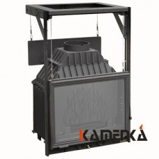 Каминная топка чугунная Мета Камилла 700П с подъемным механизмом