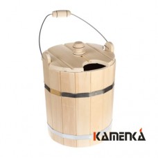 Ведро-запарник 18л с крышкой Осина